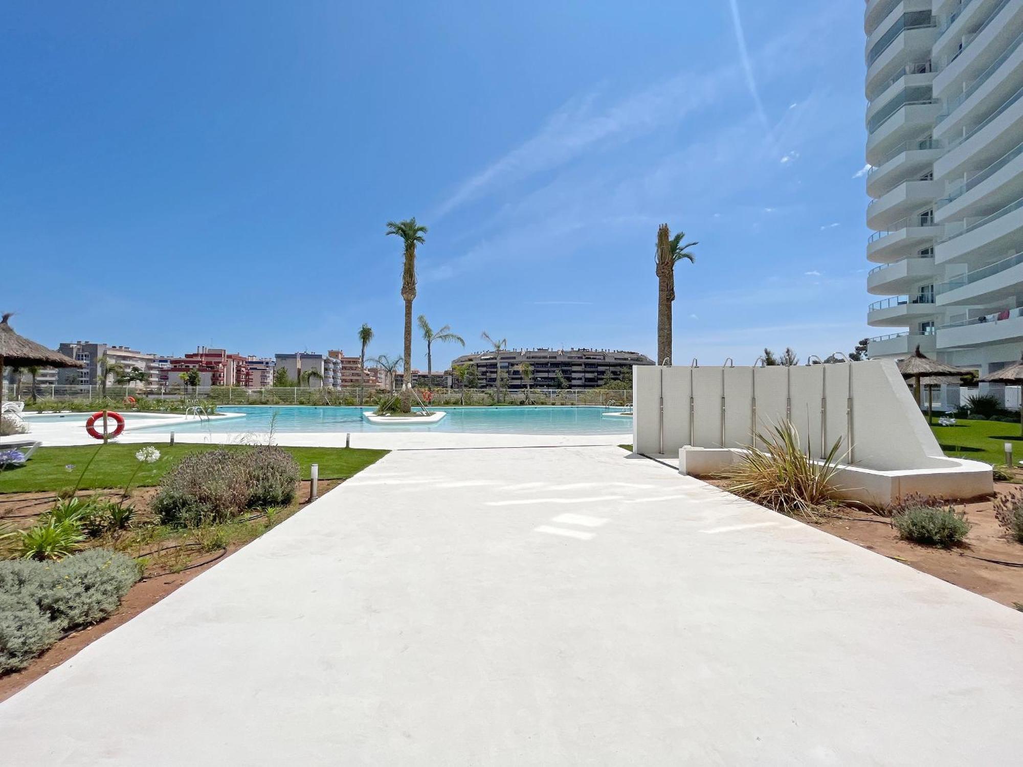 Global Properties, Apartamento De 2 Habitaciones Con Gran Terraza En Gran Canet Canet d'En Berenguer Esterno foto